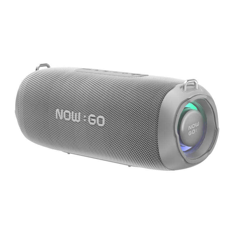 NowGo F8 40W RGB Speaker Su Geçirmez Taşınabilir Kablosuz Bluetooth Hoparlör Gri - 1