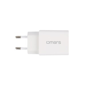 Omars 20W PD Çift Portlu Type-C ve USB-A Hızlı Şarj Cihazı - 2