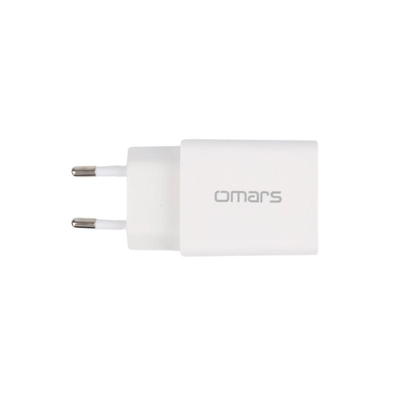 Omars 20W PD Çift Portlu Type-C ve USB-A Hızlı Şarj Cihazı - 2