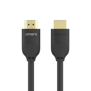 Omars Premium Sertifikalı 4K@60Hz 18Gbps HDMI 2.0b Kablo 2 Metre - 1