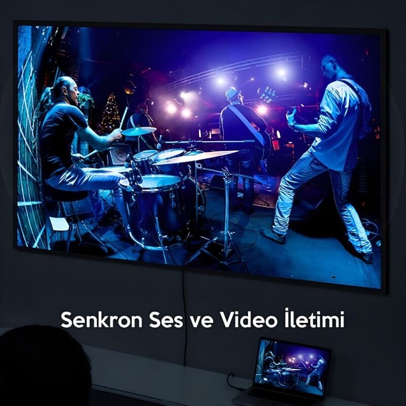 Omars Premium Sertifikalı 4K@60Hz 18Gbps HDMI 2.0b Kablo 2 Metre - 4