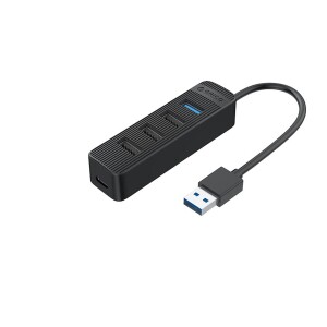 Orico 4 Portlu USB 3.0 / 2.0 USB-A Çoklayıcı Hub Siyah - 1