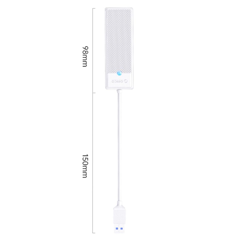 Orico 4 Portlu USB 3.0 Yüksek Hızlı 5Gbps HUB Çoklayıcı Beyaz - 3