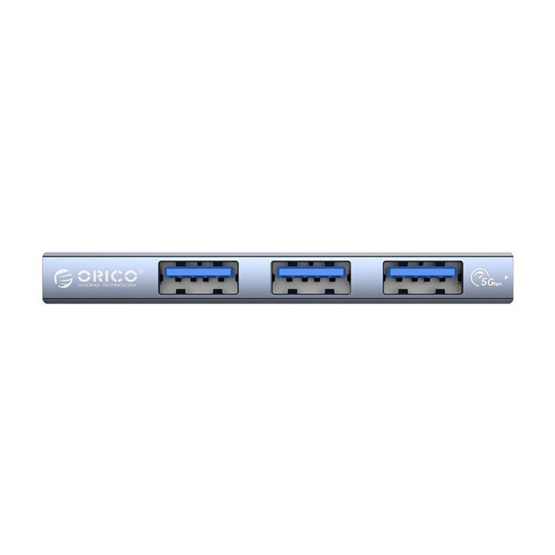 Orico AH-W13-GY-BP 3 Portlu USB 2.0 / 3.0 Type-C Çoklayıcı HUB - 5