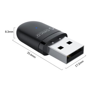 Orico Bluetooth 5.0 Switch, PC, PS5, PS4, PS4 Pro Konsol ve PC İçin Kablosuz Kulaklık Hoparlör Bağlantı Adaptörü Siyah - 3