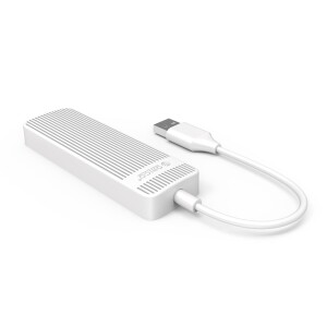 Orico FL02-WH-BP 4 Portlu USB 2.0 Çoklayıcı HUB Beyaz 30CM - 2