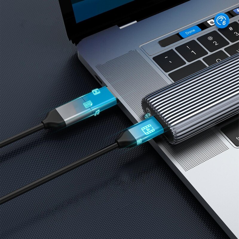 Orico M.2 NVMe USB 3.2 Gen2 M-Key / B&M-Key 10Gbps SSD Disk Kutusu - 3