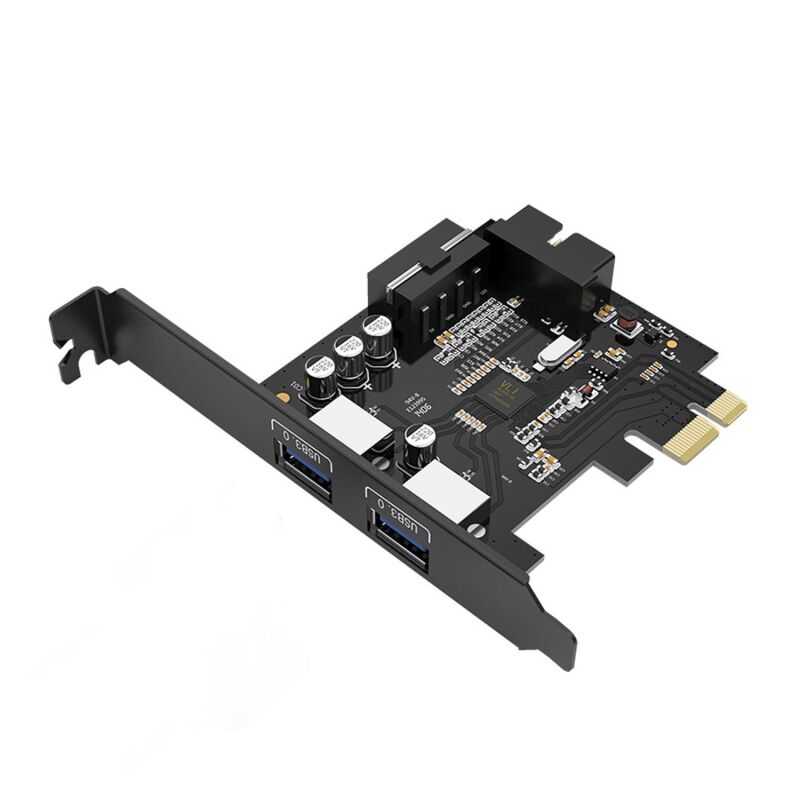 Orico PCI Express 1x 2 Portlu USB 3.0 Çoklayıcı Kart - 1