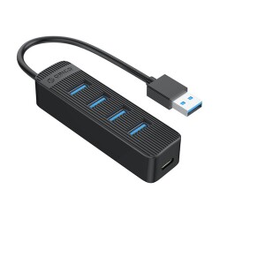 Orico TWU3-4A USB 3.0 4 Portlu USB-A Bağlantılı Çoklayıcı Hub Siyah - 4