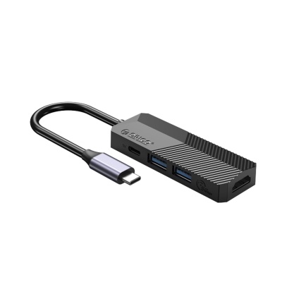 Orico Type-C Bağlantılı 2 USB Portlu 4K@30Hz HDMI Docking Station Siyah - 1