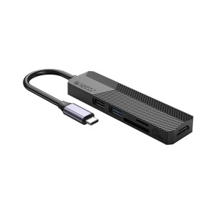 Orico Type-C Bağlantılı 2 USB Portlu 4K@30Hz HDMI TF/SD Docking Station Siyah - 1