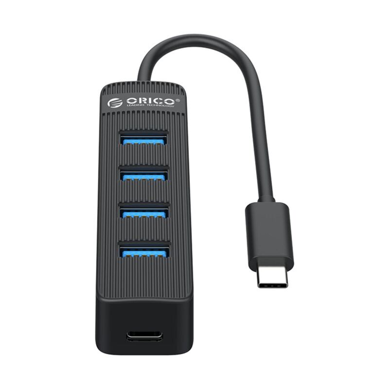 Orico Type-C to USB 3.0 4 Portlu USB Çoklayıcı Hub Siyah - 4