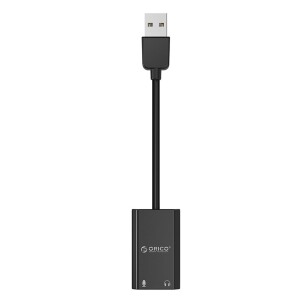 Orico USB 2.0 TRS 3.5mm Jack Girişli Harici Ses Kartı Siyah - 5