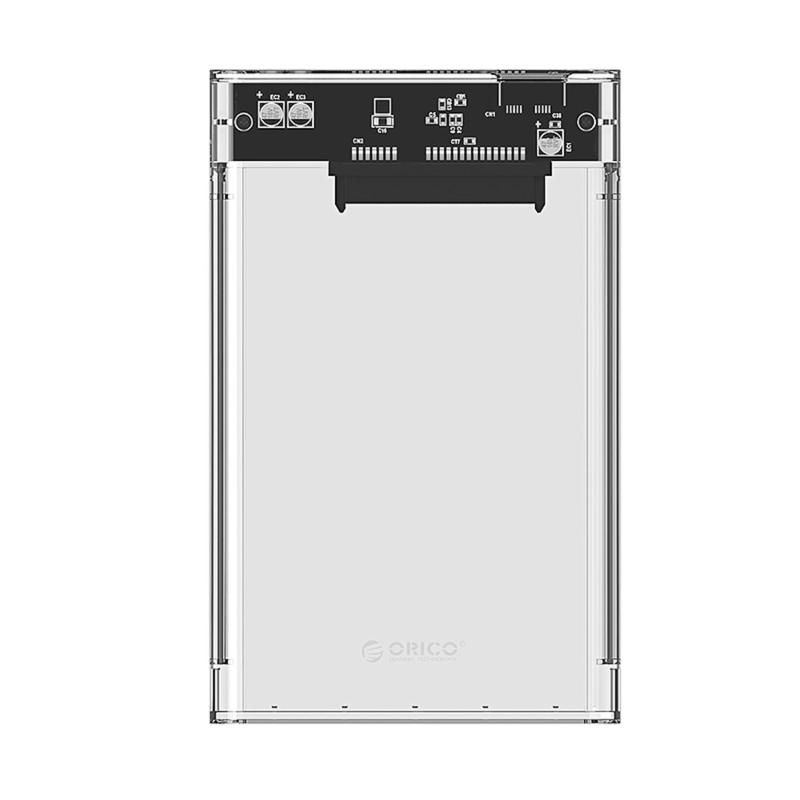 Orico USB 3.0 Micro B Şeffaf 2.5” inch SATA SSD Hard Disk Kutusu - 5