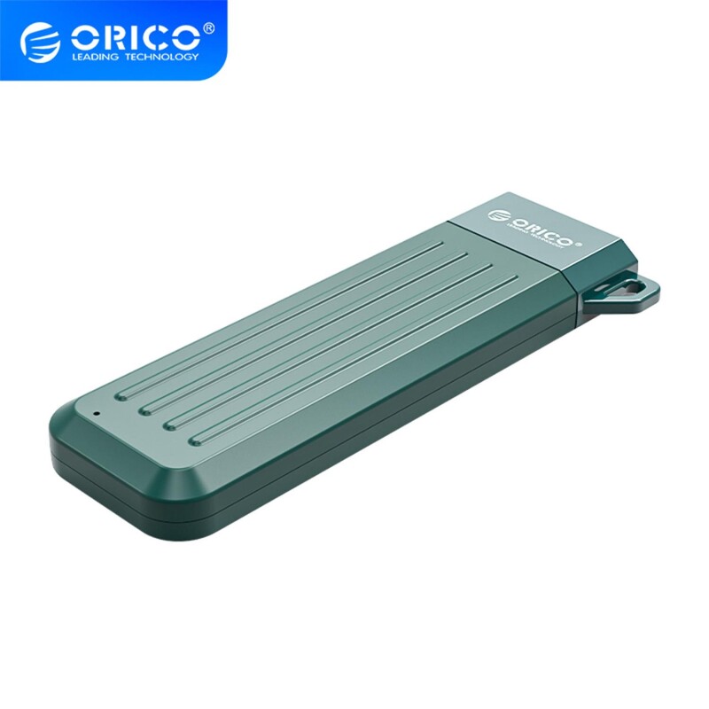 Orico USB 3.1 Gen2 Type-C 10Gbps M.2 NVMe SATA SSD Disk Kutusu Yeşil - 3