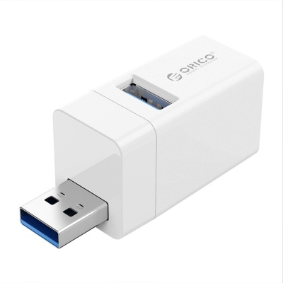 Orico USB-A 3.0 3 Portlu USB-A 3.0 / 2.0 Mini Çoklayıcı Beyaz - 4