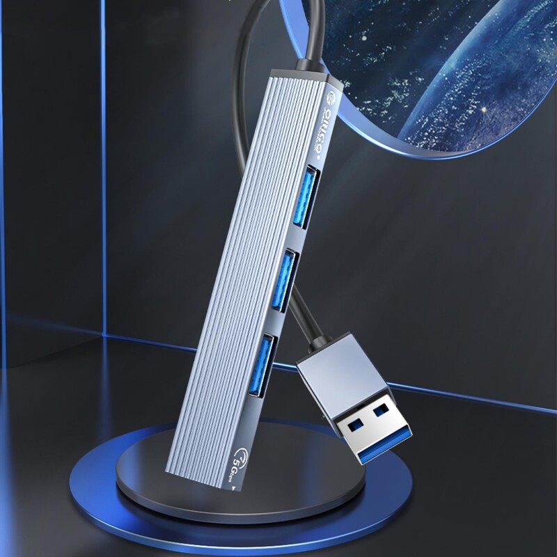 Orico USB-A to USB 3.0 Alüminyum Alaşım 4 Portlu Çoklayıcı HUB - 4