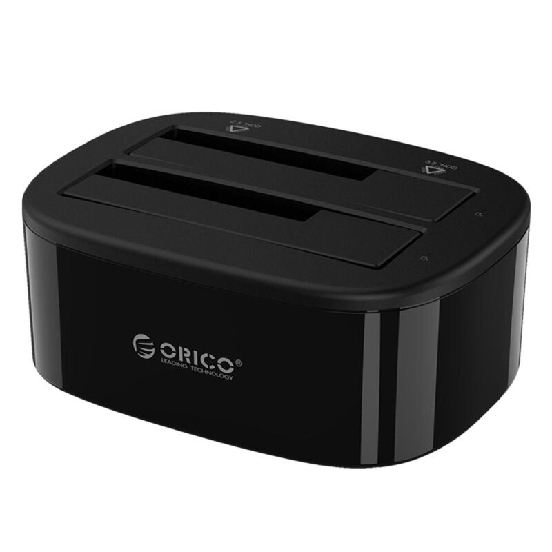 Orico USB-B 2Bay Offline Clone 2.5/3.5 inç SATA HDD SSD Dock Station - 1