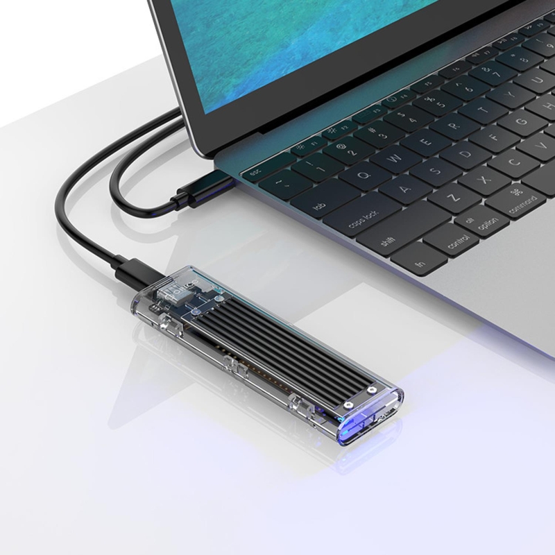 Orico USB3.1 Gen2 Type-C 10Gbps M.2 NVMe SSD Disk Kutusu Siyah - 4