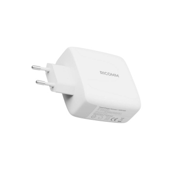 Ricomm 140W GaN 3 Portlu USB-C + USB-A Şarj Aleti QC5.0 PD3.1 Destekli Type-C Hızlı Şarj Cihazı - 4