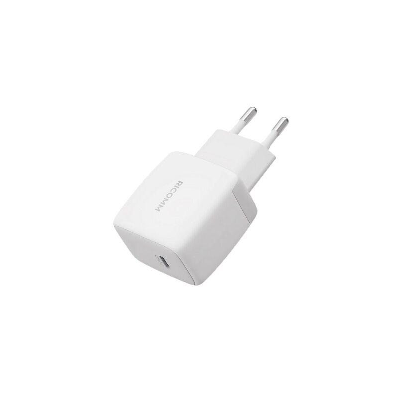 Ricomm 20W GaN USB-C Şarj Aleti QC4.0 PD Hızlı Şarj Cihazı + 2 Metre Type-C 60W Şarj Kablosu - 5