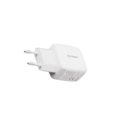 Ricomm 25W GaN USB-C + USB-A Şarj Aleti PPS PD Hızlı Şarj Cihazı + 2 Metre Type-C 60W Şarj Kablosu - 4