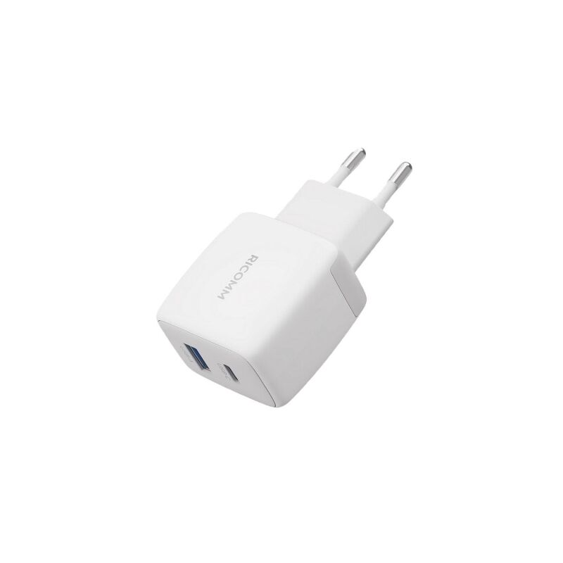 Ricomm 25W GaN USB-C + USB-A Şarj Aleti PPS PD Hızlı Şarj Cihazı + 2 Metre Type-C 60W Şarj Kablosu - 3