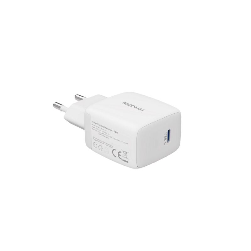 Ricomm 33W GaN USB-C Şarj Aleti PPS PD Hızlı Şarj Cihazı + 2 Metre Type-C 60W Şarj Kablosu - 2