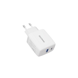 Ricomm 65W GaN USB-C + USB-A Şarj Aleti Apple & Samsung Hızlı Şarj Cihazı + 2MT 100W Type-C Kablo - 3