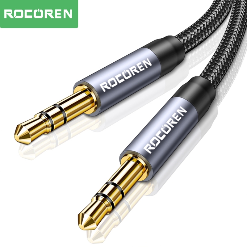 Rocoren 3.5mm Hi-Fi TRS AUX Ses Kablosu 0,5 Metre - 1