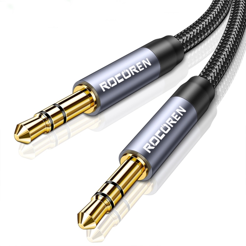 Rocoren 3.5mm Hi-Fi TRS AUX Ses Kablosu 50 CM - 1