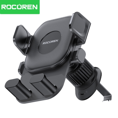 Rocoren Metal Kancalı Havalandırma Destekli Araç içi Telefon Tutucu - 1
