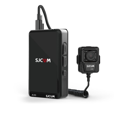 SJCAM A30 Ekranlı Full HD Su Geçirmez Giyilebilir Güvenlik Kamerası - 1