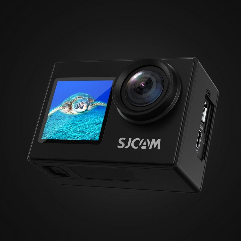 SJCAM SJ4000 Dual Screen 4K WiFi Aksiyon Kamerası Siyah - 8