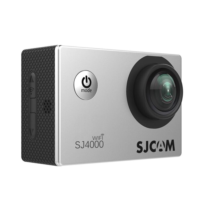 SJCAM SJ4000 WiFi 4K Aksiyon Kamerası Gümüş - 4