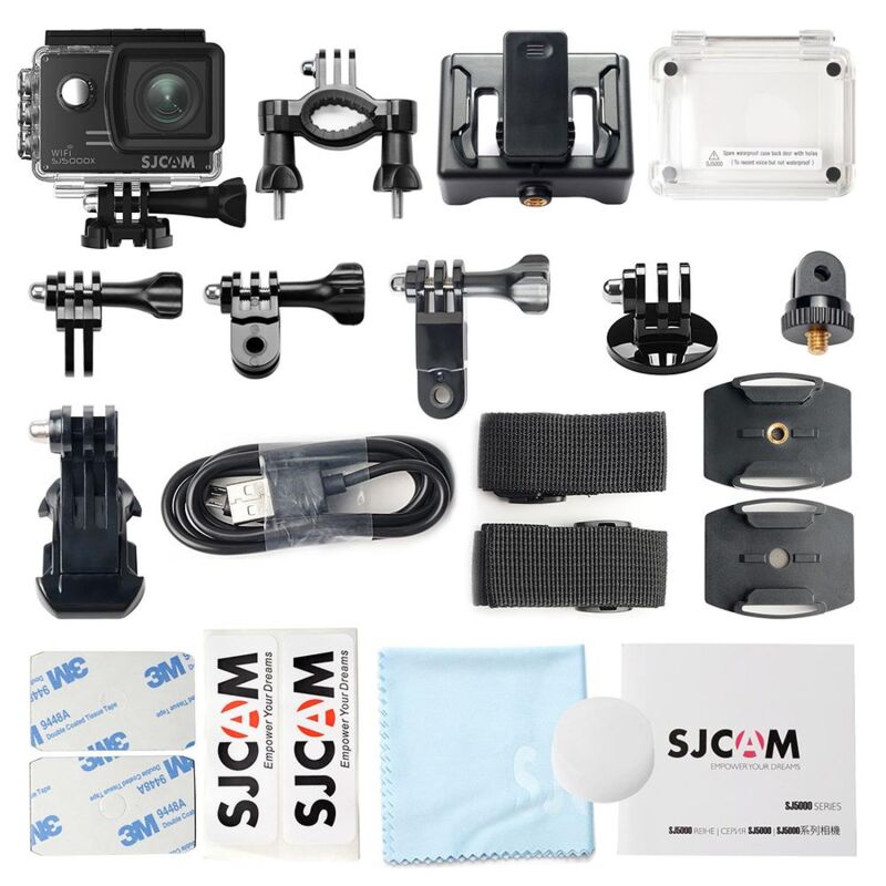 SJCAM Sj5000X Elite Aksiyon Kamerası Siyah - 5