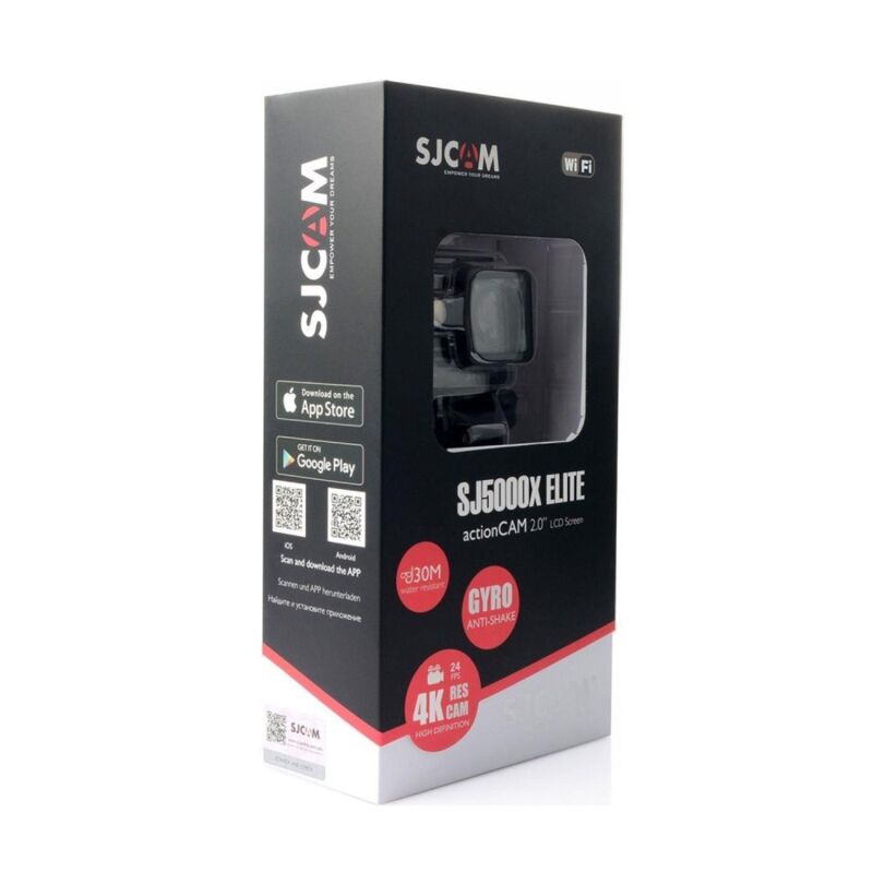 SJCAM Sj5000X Elite Aksiyon Kamerası Siyah - 6