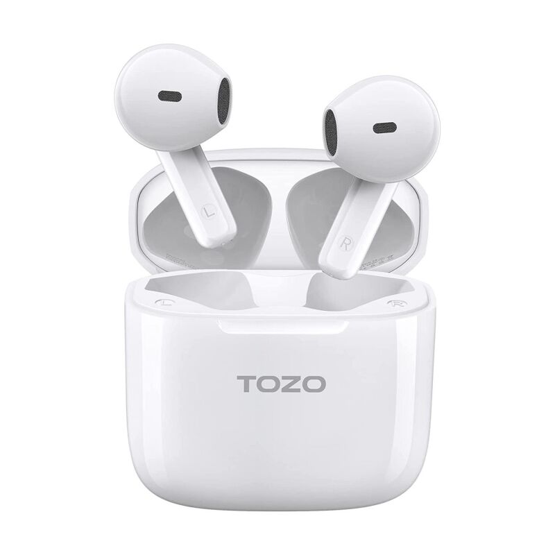 Tozo A3 DSP Gürültü Engelleme Bluetooth 5.3 TWS Kablosuz Kulaklık Beyaz - 1