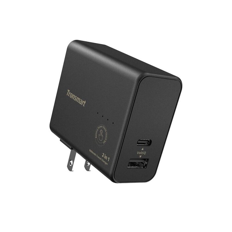 Tronsmart WPB01 VoltiQ 5000mAh Powerbank ve Seyahat Şarj Cihazı - 1