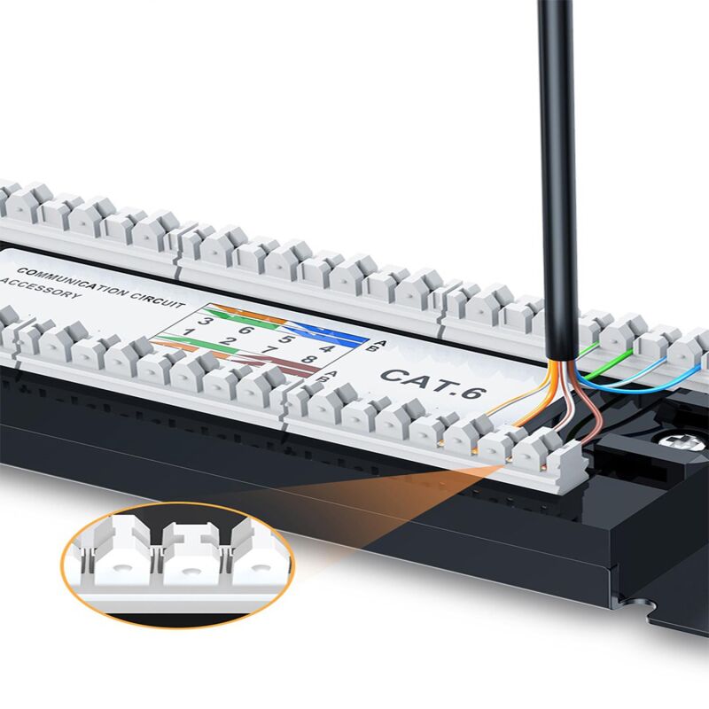 Ugreen 24 Port 1U CAT6 Patch Panel - 2