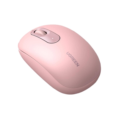 Ugreen 2400DPI 2.4Ghz Wireless Kablosuz Sessiz Mouse Pembe - 1