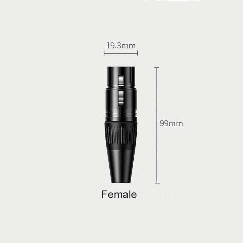 Ugreen 3 Pinli Dişi XLR Konnektör Adaptör - 4