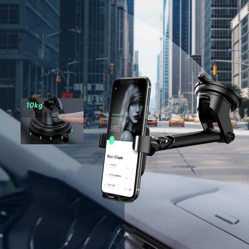 Ugreen Gravity Ayarlanabilir Araç içi Vantuzlu Telefon Tutucu - 4
