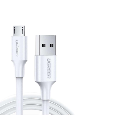 Ugreen Micro USB Data ve Şarj Kablosu Beyaz 1 Metre - 2