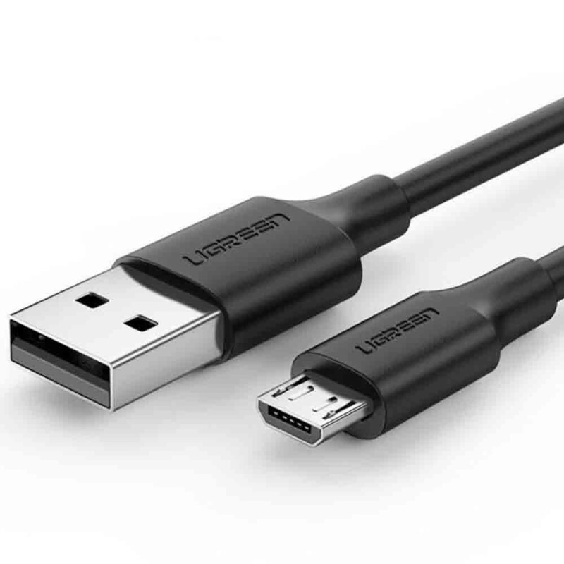 Ugreen Micro USB Data ve Şarj Kablosu Siyah 1 Metre - 2