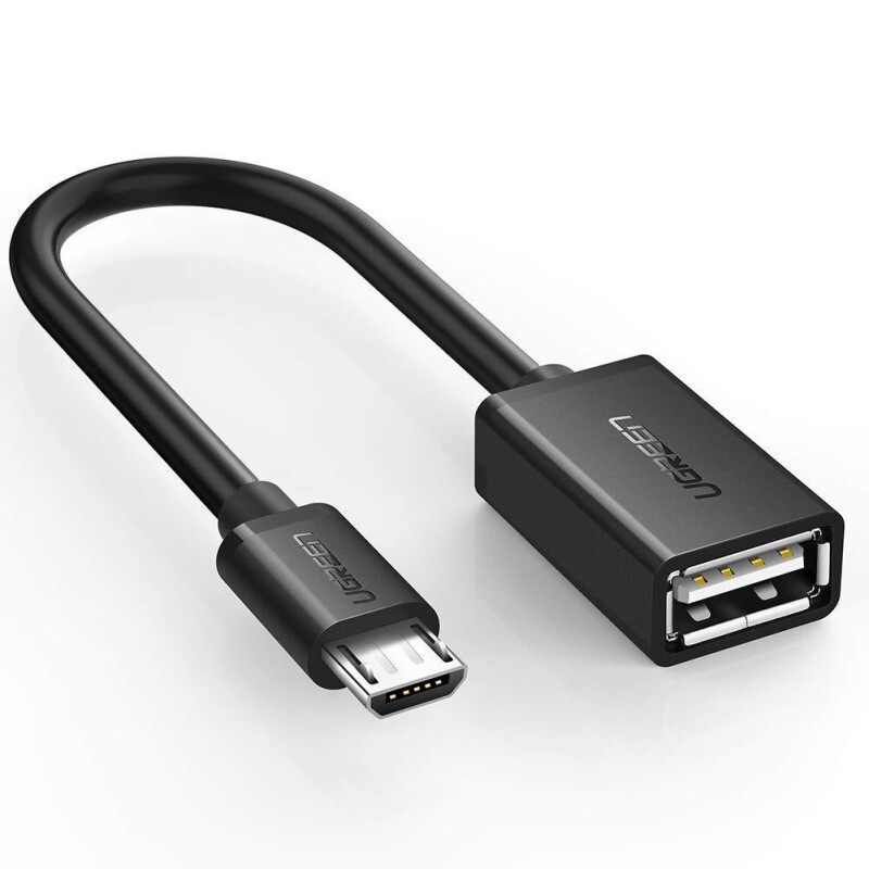 Ugreen Micro USB OTG Çevirici Adaptör Siyah - 1