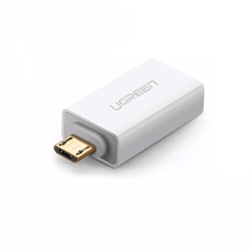 Ugreen Micro USB OTG USB 2.0 Çevirici Adaptör Beyaz - 1