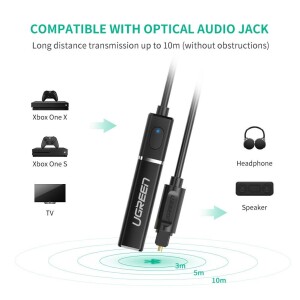 Ugreen Optik Bluetooth 5.0 APTX Transmitter Verici - 2