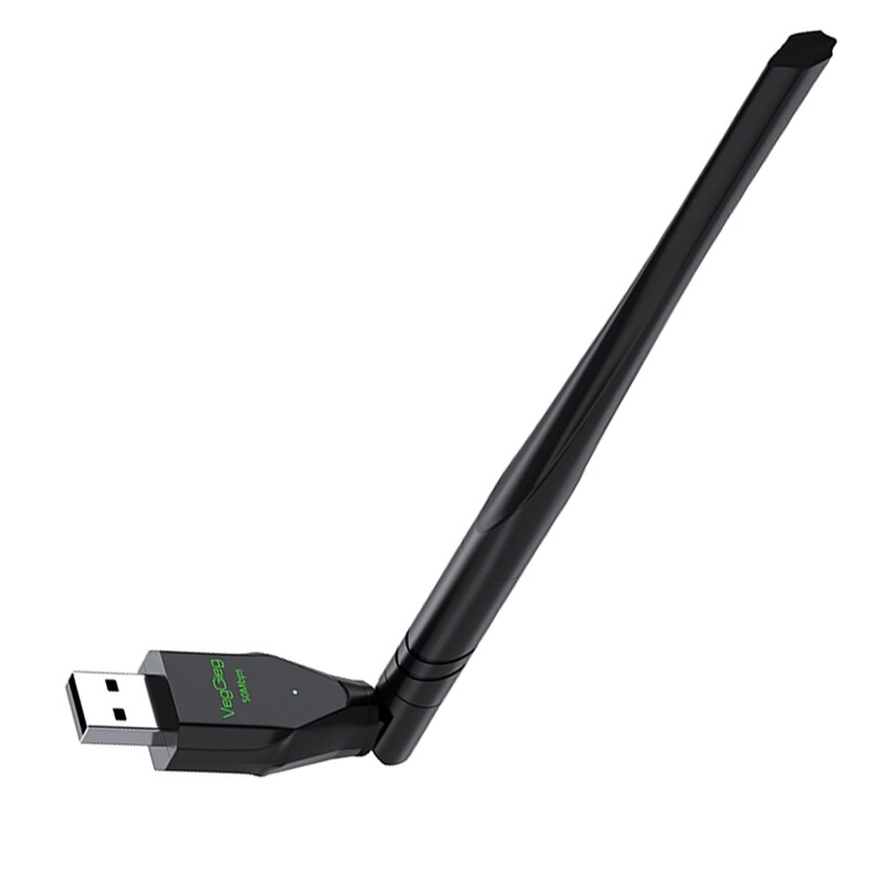 VegGieg 650 Mbps 2.4GHz/5GHz Dual Band Alıcı Verici USB WiFi Adaptör - 1