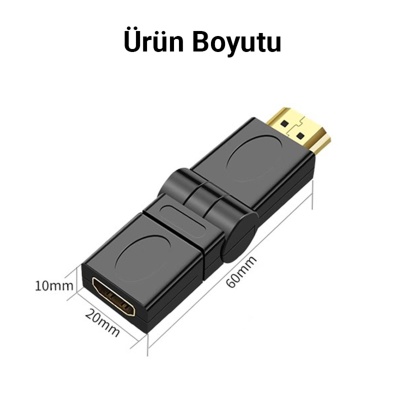 VegGieg 360 Derece HDMI to HDMI Dönüştürücü - 4